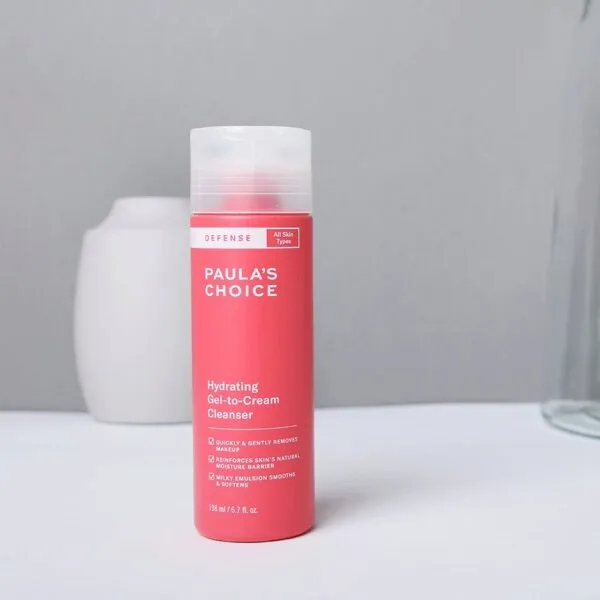 Sữa Rửa Mặt Dịu Nhẹ Paula's Choice Defense Hydrating Gel-To-Cream Cleanser 198ml - Sữa Rửa Mặt - Vua Hàng Hiệu