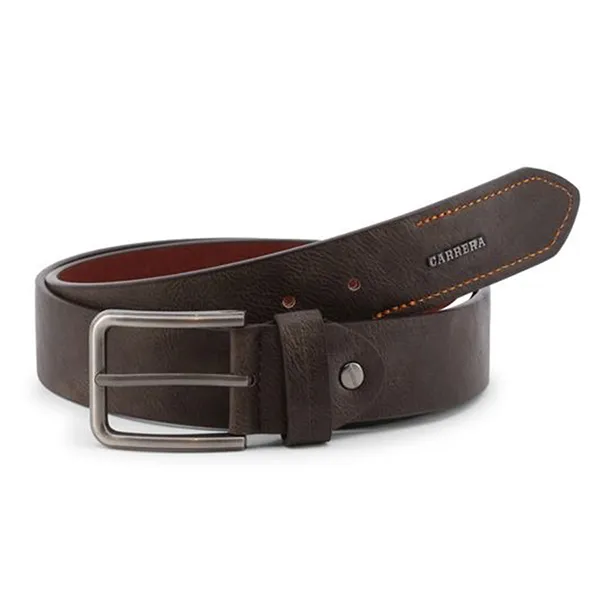 Thắt Lưng Carrera Jeans Men's Belt Leather CB5733_02DARKBROWN Màu Nâu Size 100-115cm