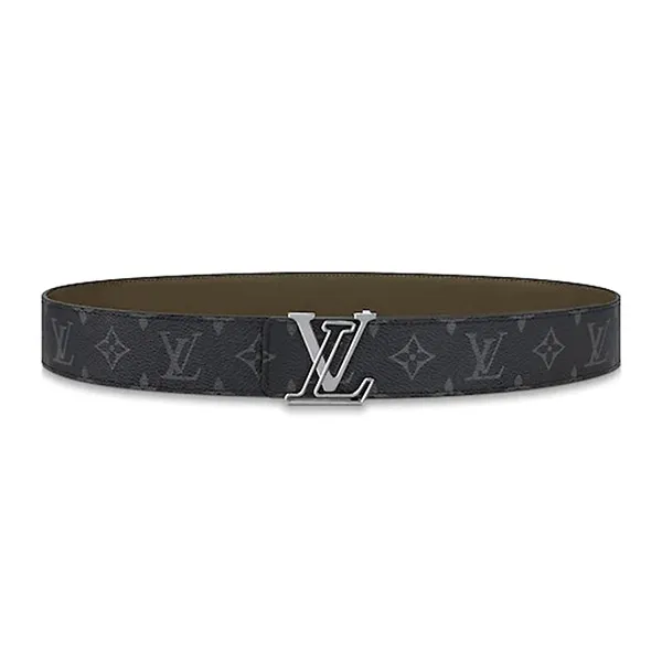 Thắt Lưng Nam Louis Vuitton LV Monogram Street Style Logo M0252U Màu Đen Size 90