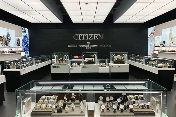 Đồng Hồ Nữ Citizen Eco-Drive EW1222-84D Màu Vàng Gold