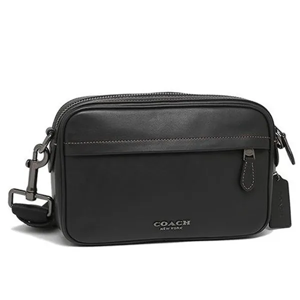 Túi Đeo Chéo Nam Coach Graham Crossbody F39946 Màu Đen