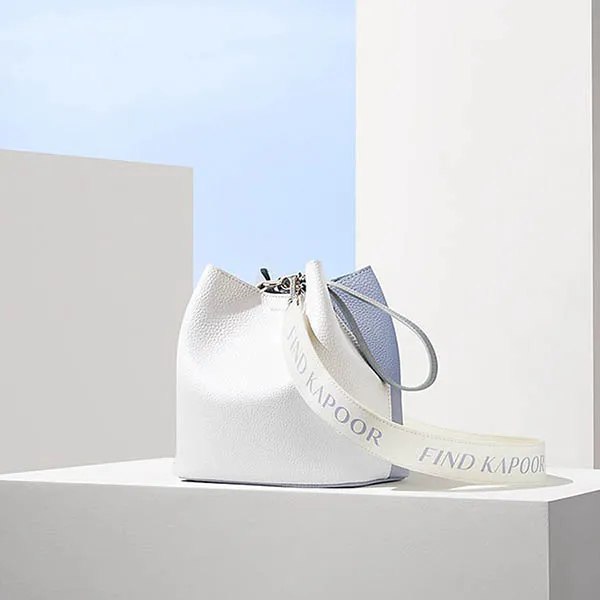 Túi Đeo Chéo Find Kapoor Pingo Bag 20 Basic Lettering FBPB20LVC99S01 Màu Trắng Tím