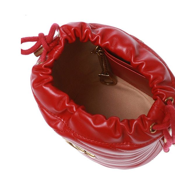 Mua Túi Đeo Chéo Gucci GG Marmont Mini Bucket Bag Màu Đỏ - Gucci - Mua tại  Vua Hàng Hiệu h068043