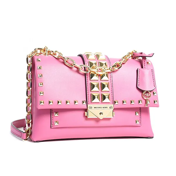 Túi Đeo Chéo Michael Kors MK Cece Medium Flap Pocket 35F2G0EF6O Màu Hồng