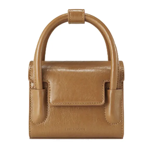 Túi Đeo Chéo Nữ Find Kapoor Marty 12 Crinkled FBMT12CR0BW Brown Màu Nâu