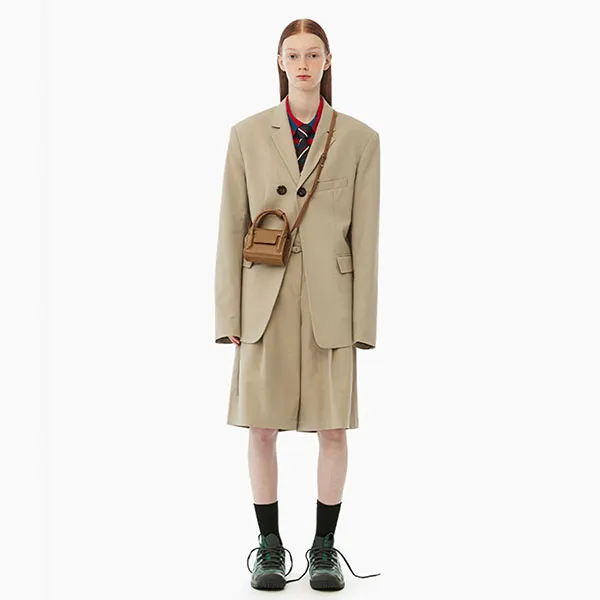 Túi Đeo Chéo Nữ Find Kapoor Marty 12 Crinkled FBMT12CR0BW Brown Màu Nâu