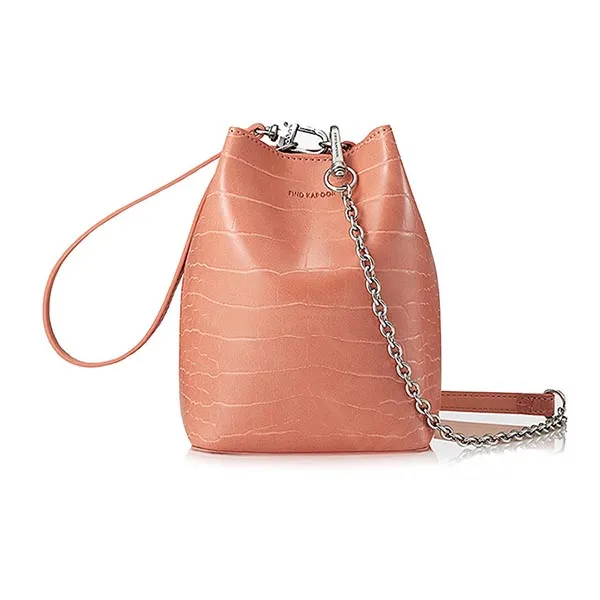 Túi Đeo Chéo Nữ Find Kapoor Mini Pingo Croco FBPG12CCAOP Màu Hồng