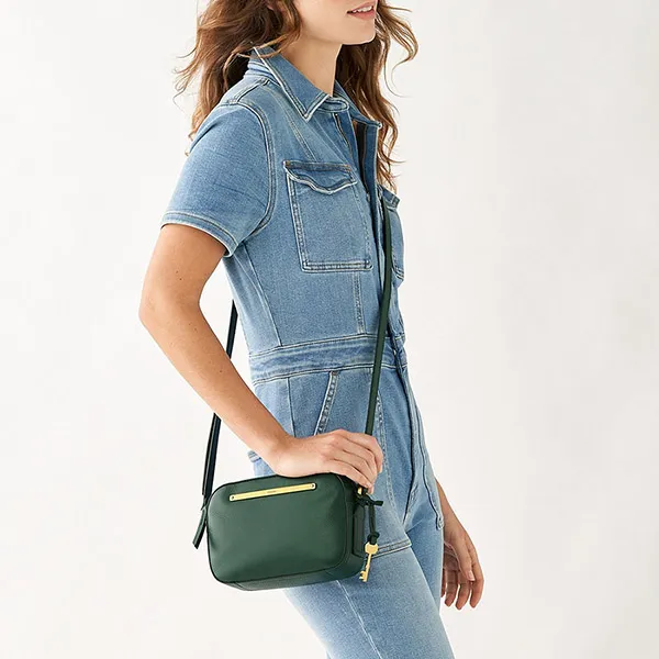 Túi Đeo Chéo Nữ Fossil Liza ZB1771298 Màu Xanh Lá