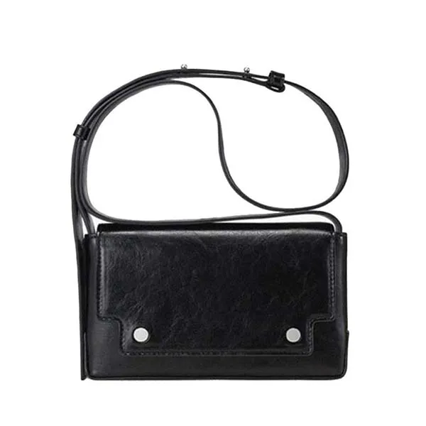 Túi Đeo Chéo Unisex Find Kapoor Marc 18 Crinkled FBMC18CR0BK Màu Đen