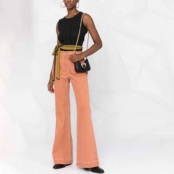 Túi Đeo Chéo Versace Jeans Couture Barocco Buckle Crossbody Bag Màu Đen - 4