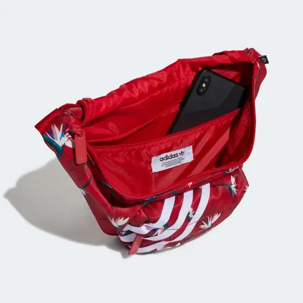 Túi Đeo Hông Adidas Thebe Magugu X Adidas HK0292 Màu Đỏ Trắng - Túi xách - Vua Hàng Hiệu