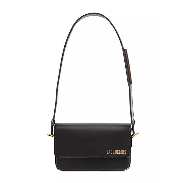 Túi Đeo Vai Jacquemus Le Carinu Shoulder Bag Màu Đen Size 19