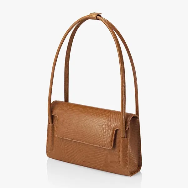 Túi Đeo Vai Nữ Find Kapoor Marty Bag 26 Lizard FBMT26XZ0BW Màu Nâu - Túi xách - Vua Hàng Hiệu
