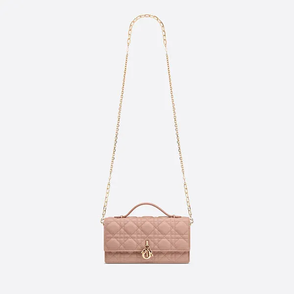 Túi Xách Dior Pochette Lady Con Asa Superior Màu Hồng Nude - Túi xách - Vua Hàng Hiệu