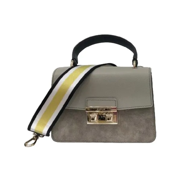 Túi Xách Furla Bella Top Handle Marmo Màu Xám - Túi xách - Vua Hàng Hiệu