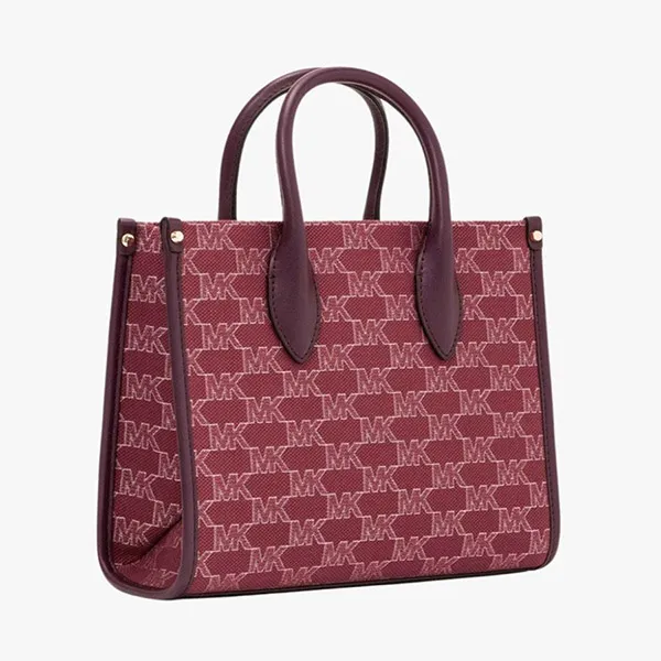 Túi Xách Michael Kors MK Mirella Small Top Zip Crossbody Mulberry MLT Màu Đỏ - Túi xách - Vua Hàng Hiệu