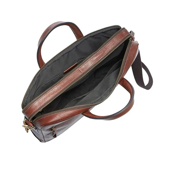 Túi Xách Tay Nam Fossil Haskell MBG9342222 Màu Nâu - Túi xách - Vua Hàng Hiệu