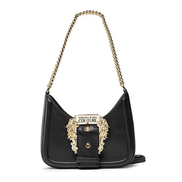 Túi Xách Versace Jeans Couture Logo Buckle Shoulder Bag 73VAF4BF5 ZS413 899 Màu Đen