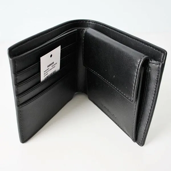 Ví Nam Michael Kors MK Purse / Purse Harrison MD Bilfold Greyhound 36U9LHRF3L Màu Đen