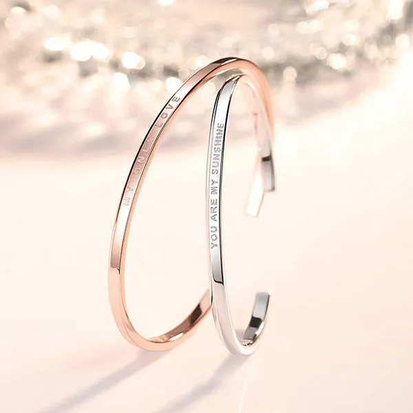 Vòng Đeo Tay Đôi LiLi Jewelry Love Sunshine Lili_349995 Màu Vàng Bạc