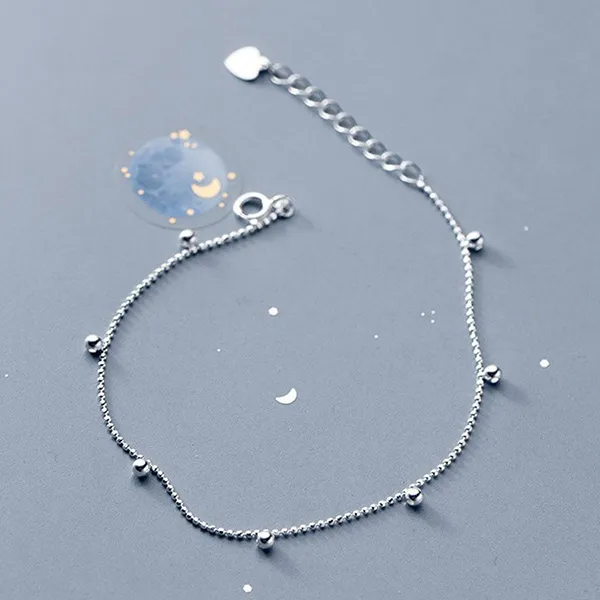 Vòng Đeo Tay LiLi Jewelry Chuỗi Tròn Lili_669664 Màu Bạc - Trang sức - Vua Hàng Hiệu