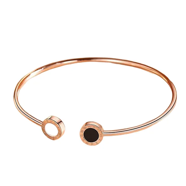 Vòng Đeo Tay LiLi Jewelry Dạng Kiềng Time Mecca Lili_563171 Màu Vàng Hồng - Trang sức - Vua Hàng Hiệu