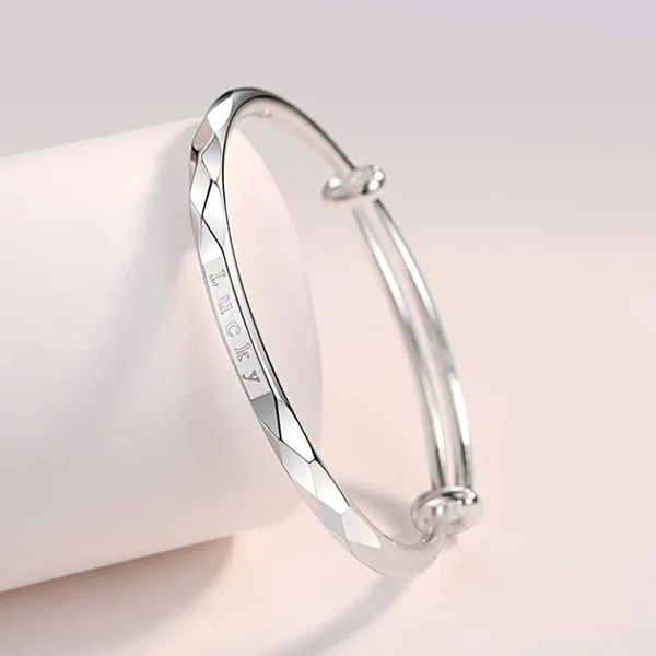 Vòng Đeo Tay LiLi Jewelry Lucky Dạng Kiềng Lili_984171 Màu Bạc