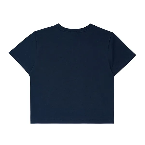 Áo Croptop Acmé De La Vie ADLV T-Shirt Crop Top Circle Logo Màu Xanh Navy