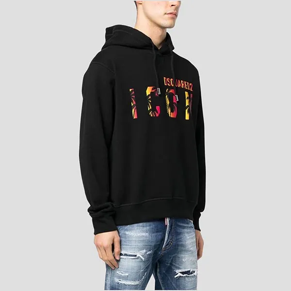 Áo Hoodie Dsquared2 Logo Icon Sunset S79GU0096 S25516 900 Màu Đen Size L - Thời trang - Vua Hàng Hiệu