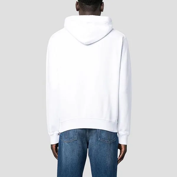 Áo Hoodie Dsquared2 White Logo Printed S71GU0551 S25030 100 Màu Trắng Size S