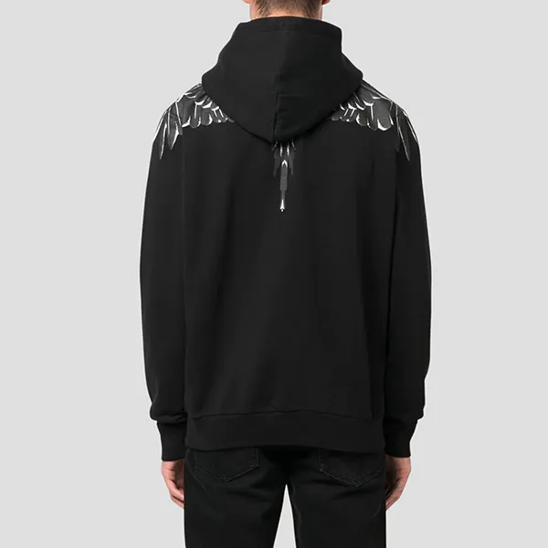 Áo Hoodie Marcelo Burlon Icon Wings CMBB007C99FLE001 1010 Màu Đen Size XXS - Thời trang - Vua Hàng Hiệu