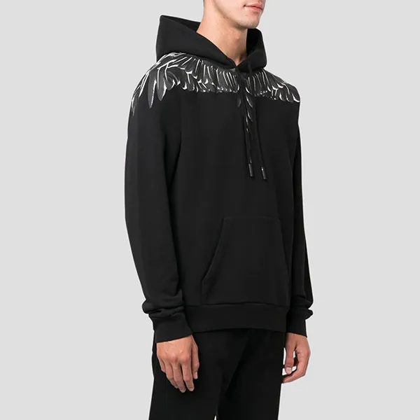Áo Hoodie Marcelo Burlon Icon Wings CMBB007C99FLE001 1010 Màu Đen Size XXS - Thời trang - Vua Hàng Hiệu