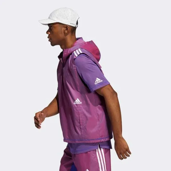 Áo Khoác Adidas Primeblue Vest GL0426 Màu Hồng Mận Size S