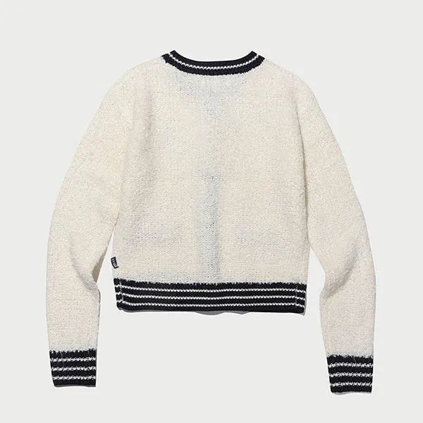 Áo Khoác Len WHOAU Steve Bookle / WHCKC4T41F Màu Trắng Size S - Thời trang - Vua Hàng Hiệu