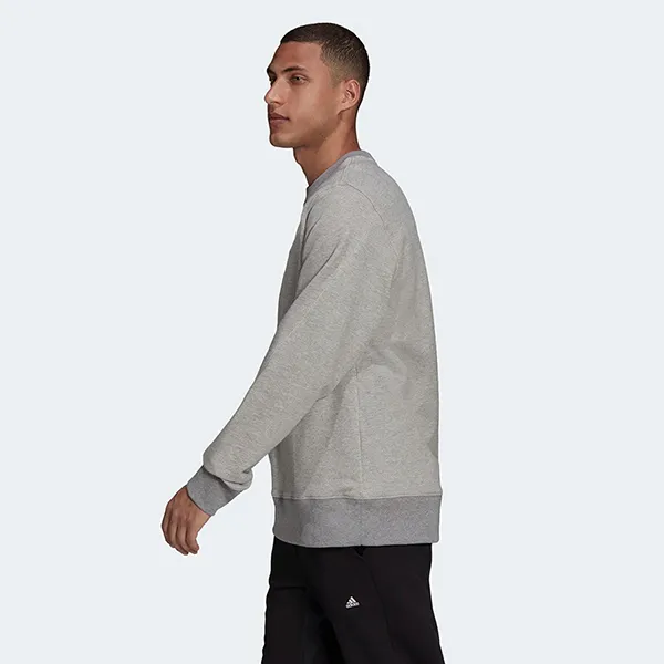 Áo Nỉ Sweater Adidas M FI CC Crew H45372 Màu Xám Size L