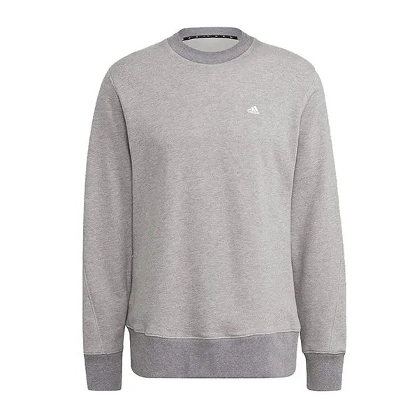 Áo Nỉ Sweater Adidas M FI CC Crew H45372 Màu Xám Size L