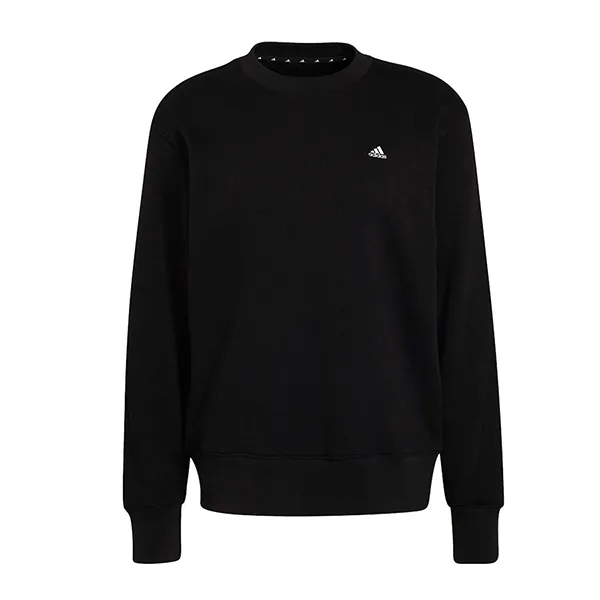 Áo Nỉ Sweater Adidas M FI CC Crew H45395 Màu Đen Size L