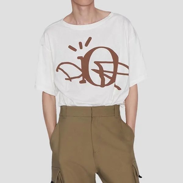 Áo Phông Dior Cactus Jack Oversize 283J632A0752 Màu Trắng - Thời trang - Vua Hàng Hiệu