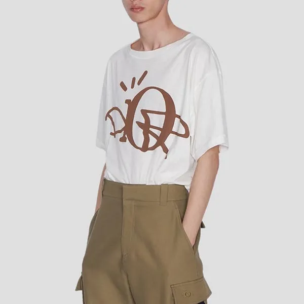 Áo Phông Dior Cactus Jack Oversize 283J632A0752 Màu Trắng - Thời trang - Vua Hàng Hiệu