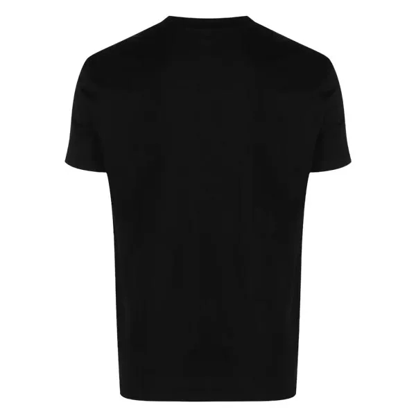 Áo Phông Dsquared2 Black Crewneck With Logo Patch D9M204470001 Màu Đen Size S