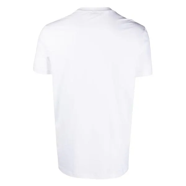 Áo Phông Dsquared2 White Crewneck With Logo Patch D9M204470100 Màu Trắng Size L