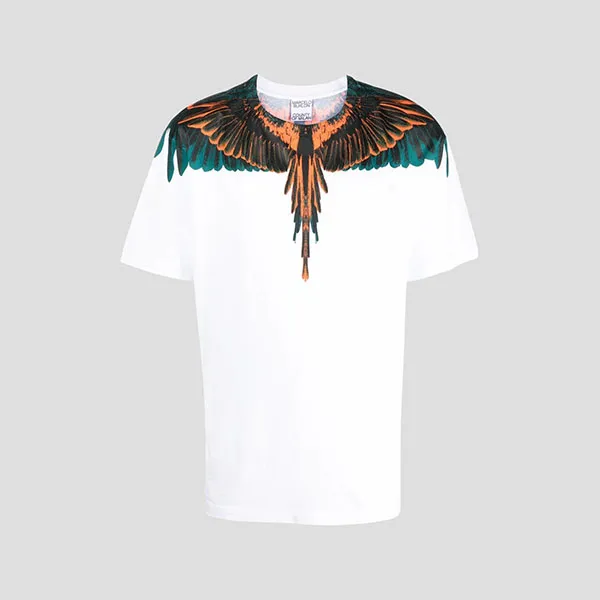 Áo Phông Marcelo Burlon Icon Wings CMAA018F22JER001 0120 Màu Trắng Size XXS - Thời trang - Vua Hàng Hiệu