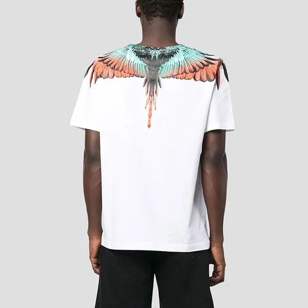 Áo Phông Marcelo Burlon White Icon Wings CMAA018S23JER001 0120 Màu Trắng Size S