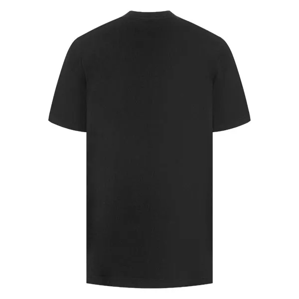 Áo Phông Versace Gianni Signature Gold Embroidered Black 1006217 1A04235 2B130 Màu Đen Size XS
