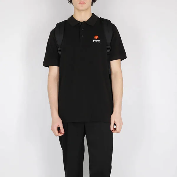 Áo Polo Kenzo Boke Flower Piquet Polo Shirt FC65PO0024PU99J Màu Đen