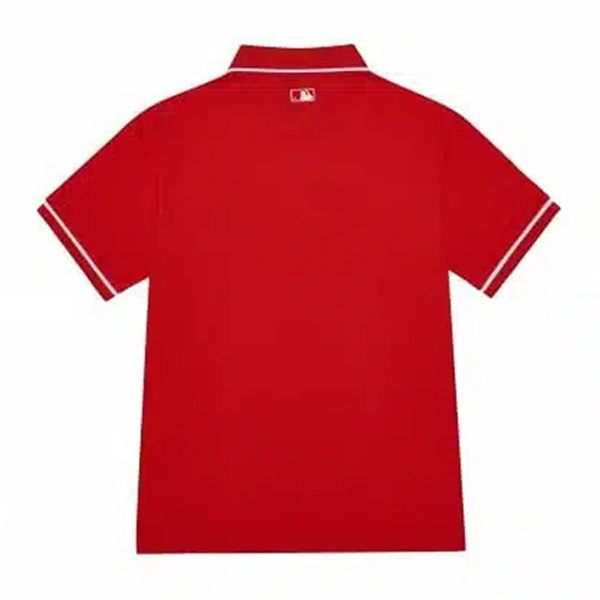 Áo Polo MLB Basic Overfit Pique T-Shirt Boston Redsox 31TSQ2131-43R Màu Đỏ Size XS - 3