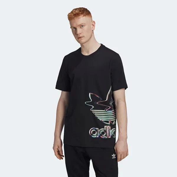 Áo Thun Adidas Hyprrl SS Tshirt HK5143 Màu Đen Size XS