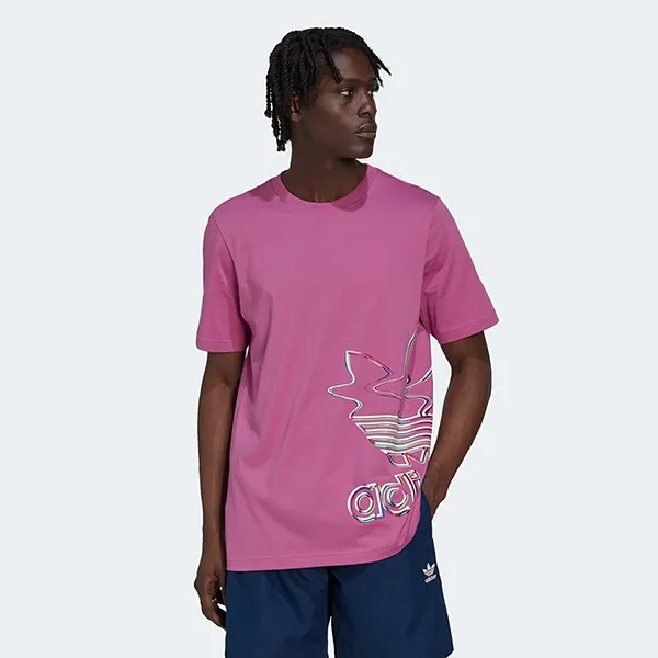Áo Thun Adidas Hyprrl SS Tshirt HK5144 Màu Tím Size S