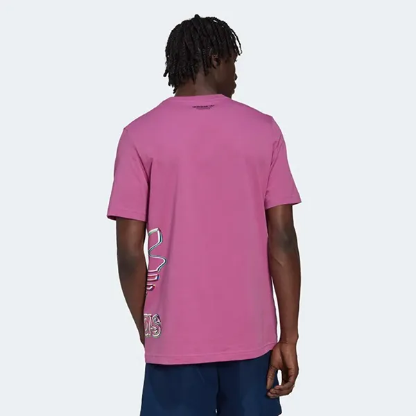 Áo Thun Adidas Hyprrl SS Tshirt HK5144 Màu Tím Size M