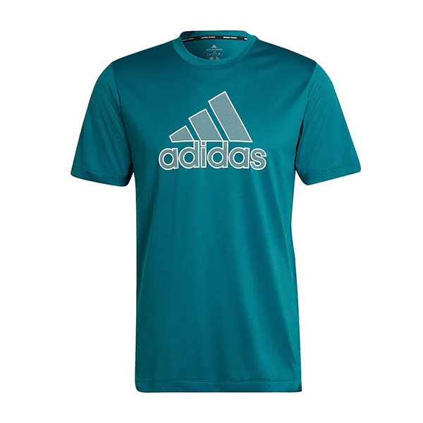 Áo Thun Adidas M Bos Pb Tee Tshirt H61171 Màu Xanh Cổ Vịt Size L
